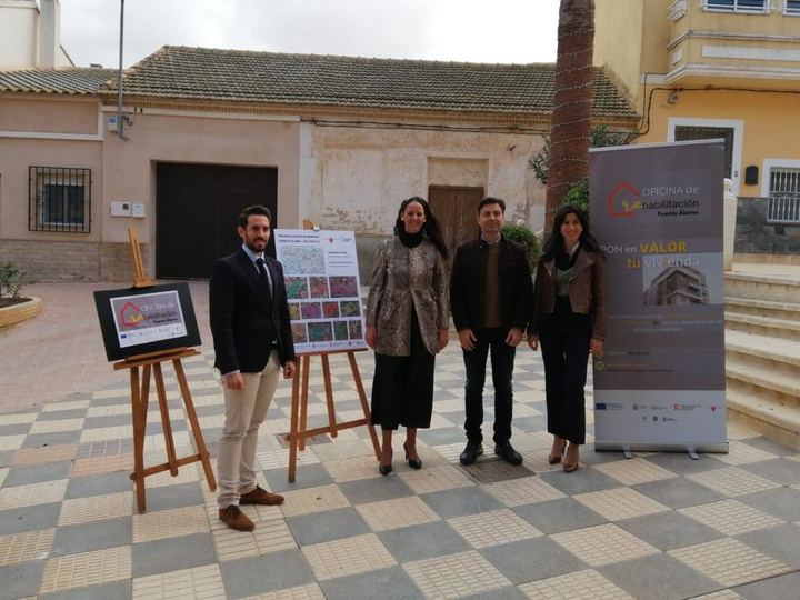 El director general de Vivienda, José Francisco Lajara, durante la presentación del acuerdo para la rehabilitación de viviendas