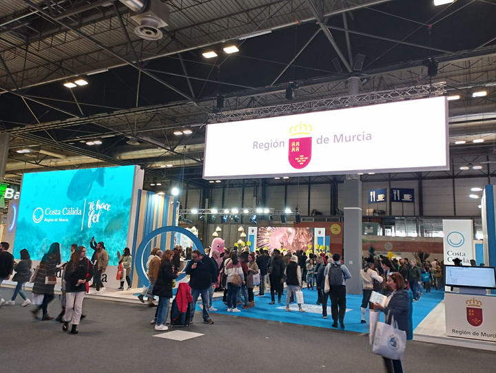 El stand de la Región de Murcia en Murcia, premiado nuevamente por sus criterios de sostenibilidad (1)