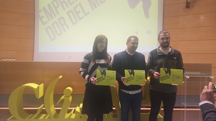 Las empresas Newex, Fiscoo Particulares y Bioprocesia Circular Solutions reciben el premio Emprendedor del Mes del Instituto de Fomento