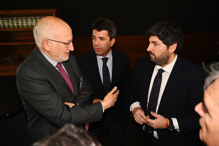 López Miras, durante su participación en el pleno de la Asociación Valenciana de Empresarios (3)