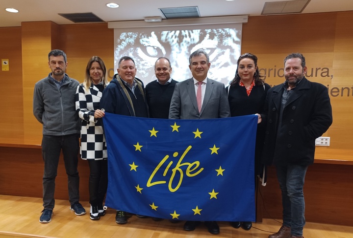 Juan María Vázquez presenta el vídeo 'Uno más entre nosotros' sobre el proyecto de reintroducción del lince ibérico en la Región de Murcia
