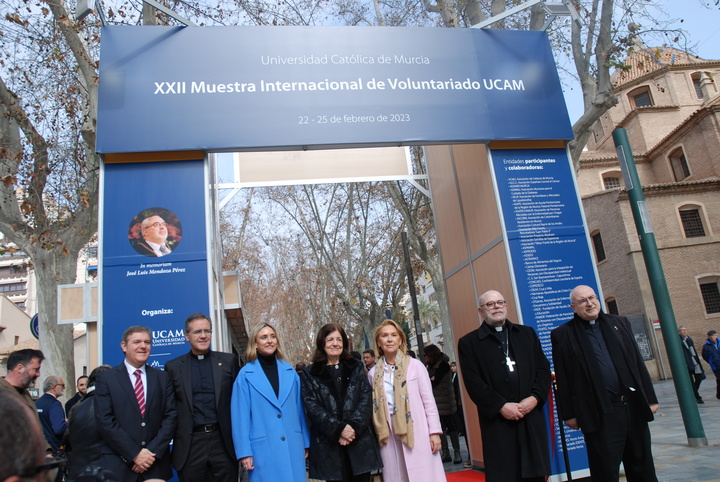 Inauguración de la XXII Muestra Internacional de Voluntariado (UCAM)