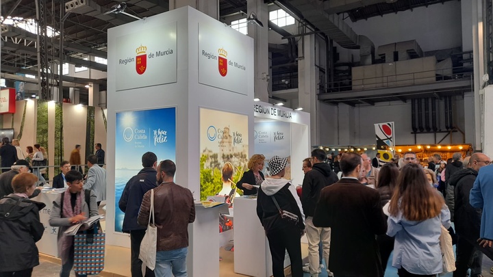 Presencia de la Región de Murcia en la feria 'B-Travel', el mayor evento ferial de España destinado al público viajero final.