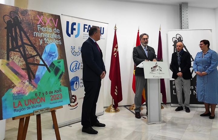 La Feria de Minerales y Fósiles de La Unión celebra su 25 aniversario