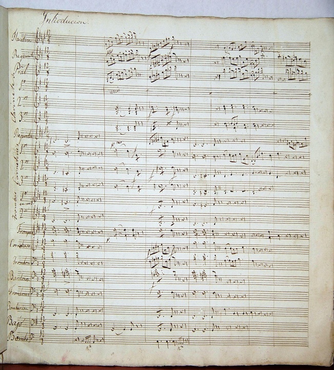Partitura Fernández Caballero