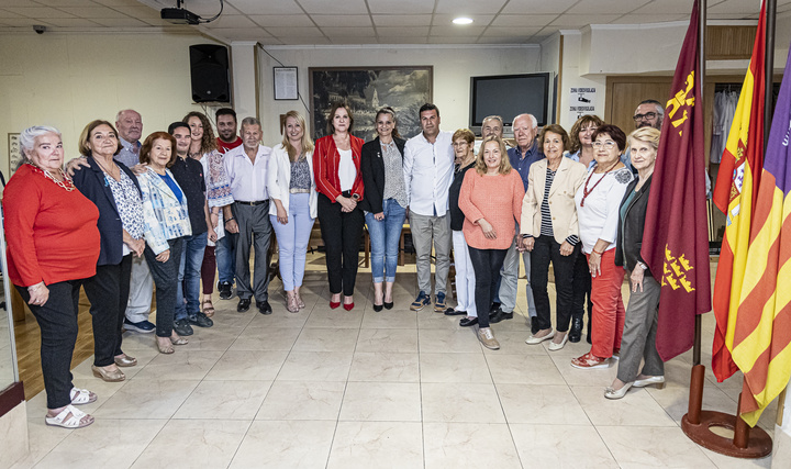 Isabel Franco visita la Casa regional de Murcia en Mallorca
