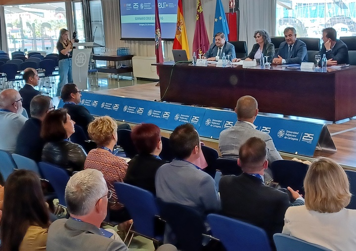 Juan María Vázquez participa en la inauguración del Seminario Crue-Gerencias en Cartagena