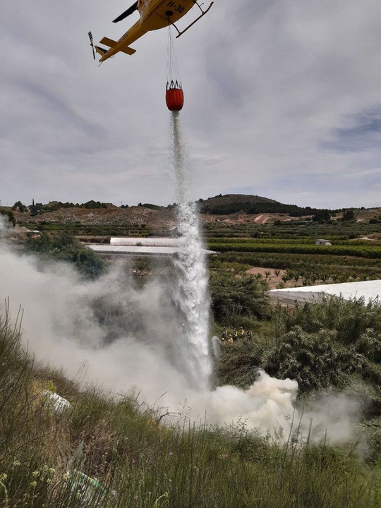 En el dispositivo Thader participan agentes Medioambientales y Brigadas de Intervención Rápida de la Región de Murcia (2)