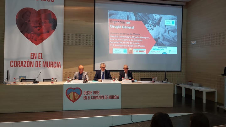 El hospital Morales Meseguer celebra sus I Jornadas de Urgencias de Cirugía General y Aparato Digestivo