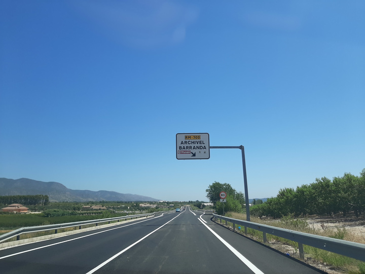 La Comunidad abre al tráfico la variante de Barranda tras rehabilitar el firme y reforzar la seguridad vial