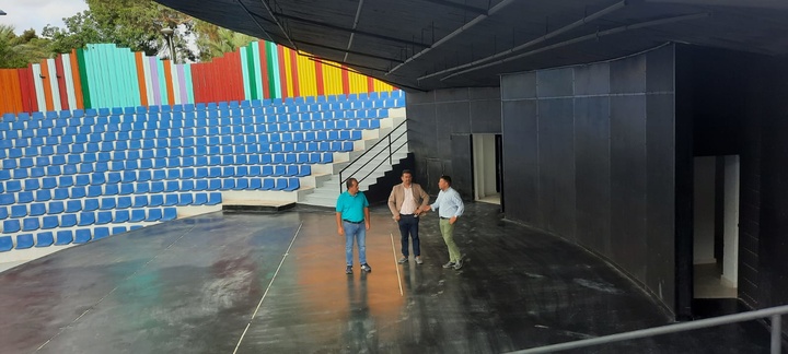 Visita al Auditorio Gabriel Celaya de Cieza.