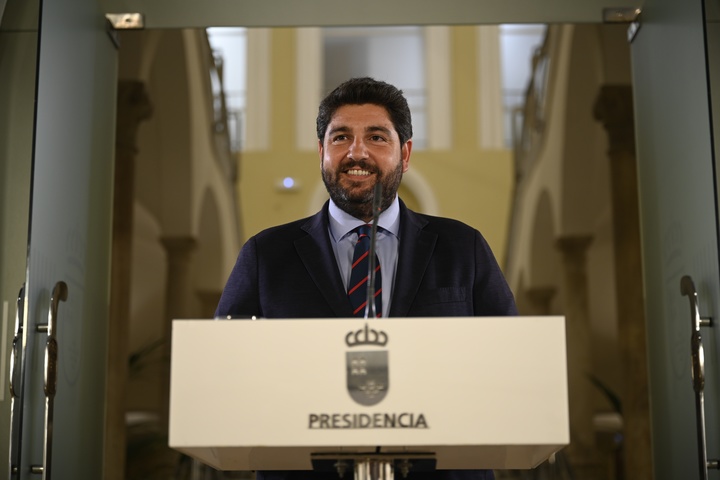 López Miras anuncia los consejeros de su nuevo Ejecutivo