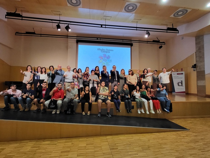 Juan María Vázquez inaugura junto con el rector de la UMU la séptima edición del curso 'Todos somos Campus'