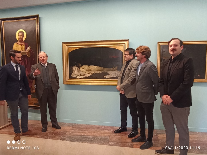Presentación de los actos conmemorativos del 150 aniversario del fallecimiento del pintor Eduardo Rosales.