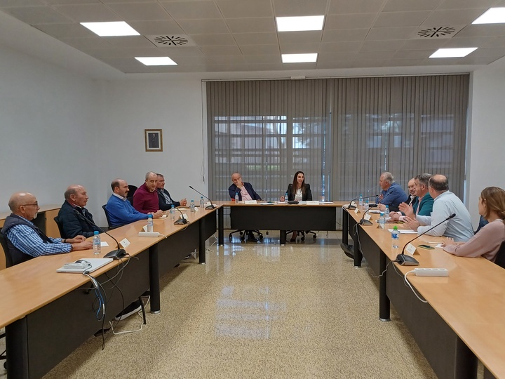 Reunión de la consejera de Agricultura y la Asociación Origen Murcia.