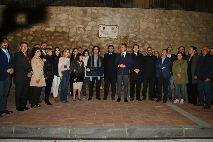 Inauguración del Vial de los Barrios Altos de Lorca