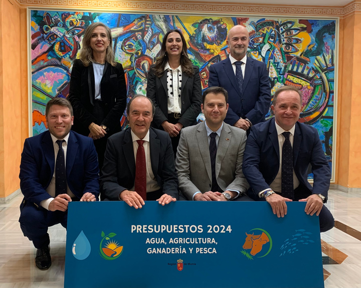 Presentación del proyecto de Presupuestos de la Consejería de Agua, Agricultura, Ganadería y Pesca para 2024