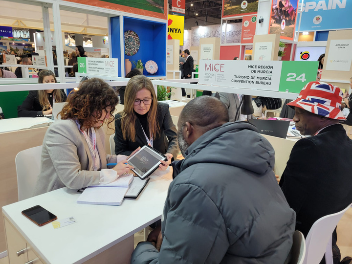 Participación de la Región de Murcia en la feria IBTM World