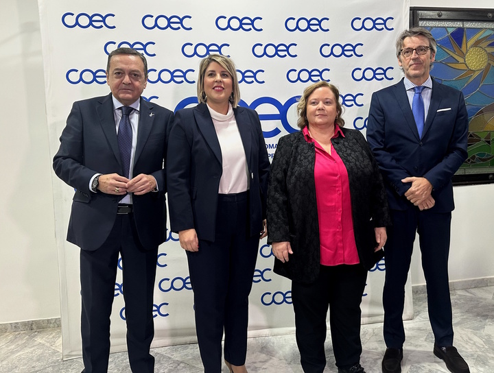 El Gobierno regional trabaja con la COEC para "impulsar los grandes proyectos de Cartagena y su entorno"