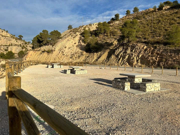 El mirador del Barranco del Infierno una vez restaurado