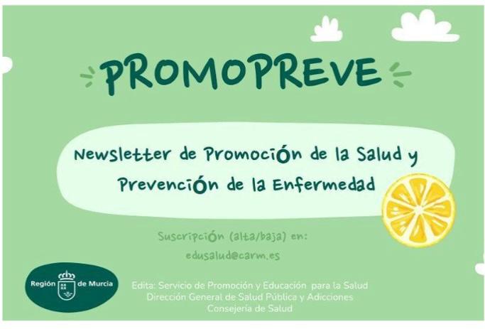 Imagen del artículo El boletín informativo 'Promopreve' lanza su primer número del año con recomendaciones para prevenir el cáncer
