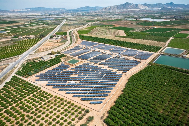 Inauguración del primer huerto solar en Abanilla