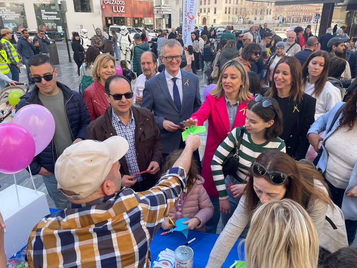 Salud y Política Social se suman al acto por el Día Internacional del Cáncer Infantil organizado por Afacmur