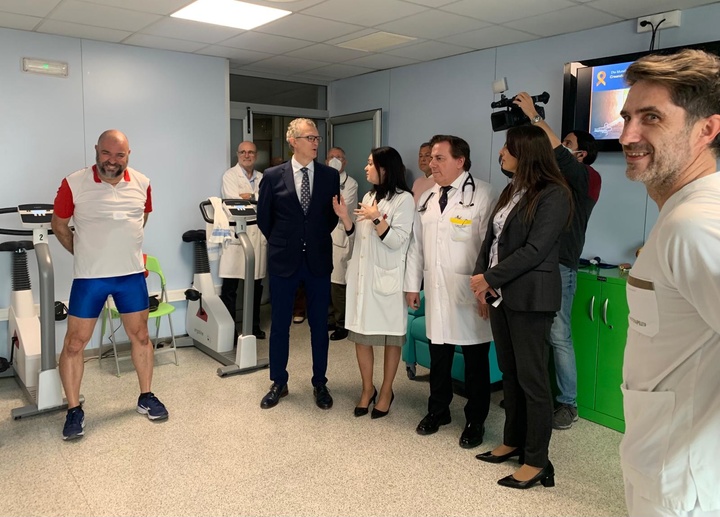 Imagen del artículo La Unidad de Rehabilitación Cardíaca del hospital Reina Sofía amplía sus instalaciones para favorecer la recuperación de los pacientes