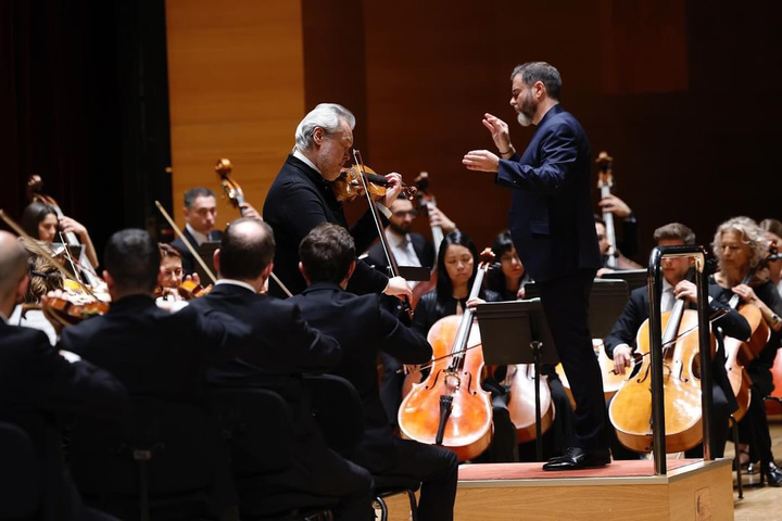 Imagen del artículo La Orquesta Sinfónica de la Región de Murcia triunfa en el Festival 'Musika Música' de Bilbao junto con Vadim Repin