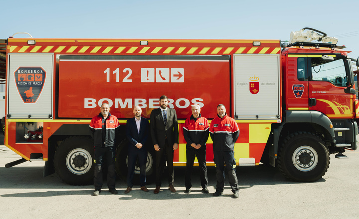 Visita al Parque de Bomberos de Molina de Segura