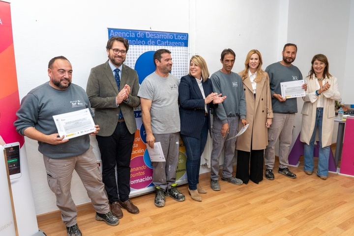 La directora general del SEF, Marisa López Aragón, durante la clausura del programa 'Impulsa' (2).