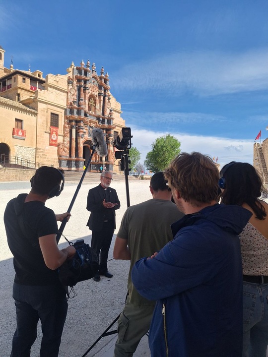 La Comunidad impulsa el Año Jubilar de Caravaca y el turismo religioso de la Región en un programa de televisión líder en Italia (2)