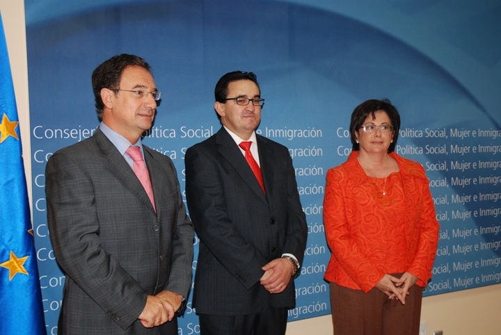 Toma de posesión altos cargos Consejería de Política Social, Mujer e Inmigración