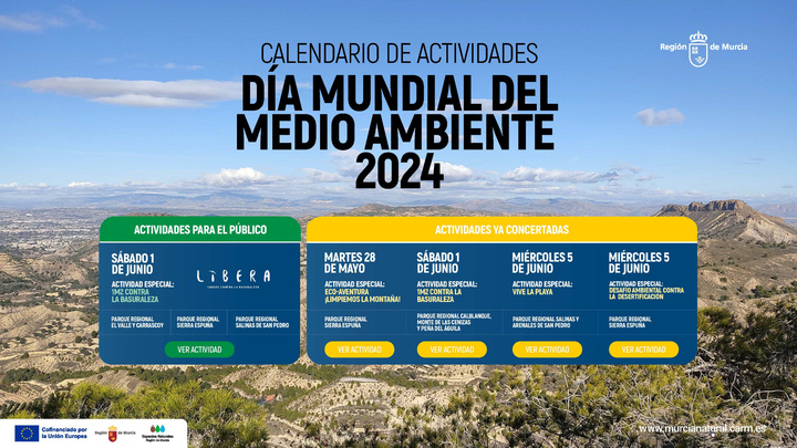 Imagen del artículo El Día Mundial del Medio Ambiente tiene eco en los espacios naturales de la Región con seis actividades contra la desertificación