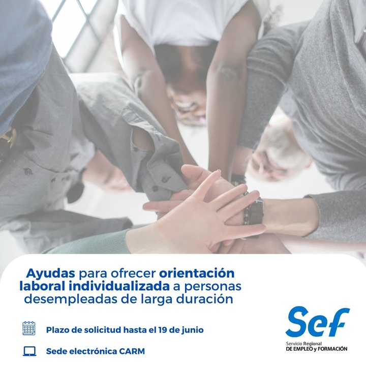 Imagen del artículo El SEF abre una nueva convocatoria de ayudas para ofrecer orientación laboral individualizada a personas desempleadas de larga duración