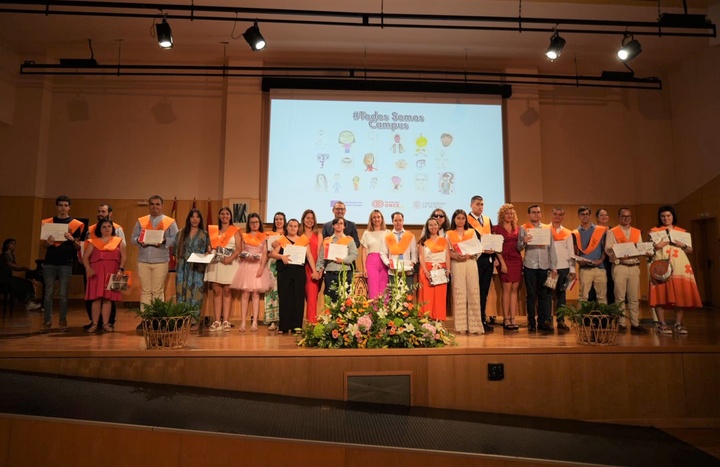 La consejera de Política Social felicita a la Universidad de Murcia "por ser un referente en la educación inclusiva" durante la clausura del VII curso 'Todos somos Campus' (1)