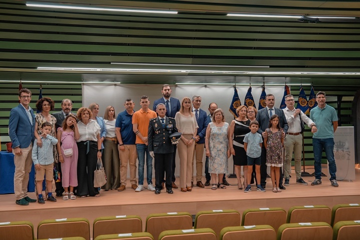 José Ángel Antelo, en el acto en conmemoración del 'Día de las víctimas del terrorismo en la Policía Nacional' que se ha celebrado en Murcia
