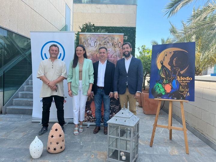 La 'Noche en Vela' de Aledo regresa el 3 agosto con una programación más amplia y talleres de artesanía