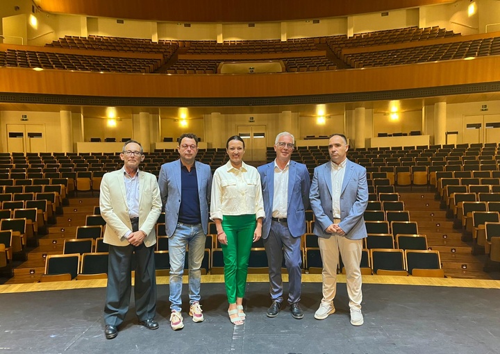 Imagen de la presentación de la programación de abono del Auditorio regional Víctor Villegas para la temporada 2024-25