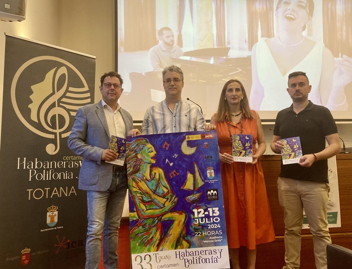 Cuatro coros compiten en el XXXIII certamen de habaneras y polifonía de Totana