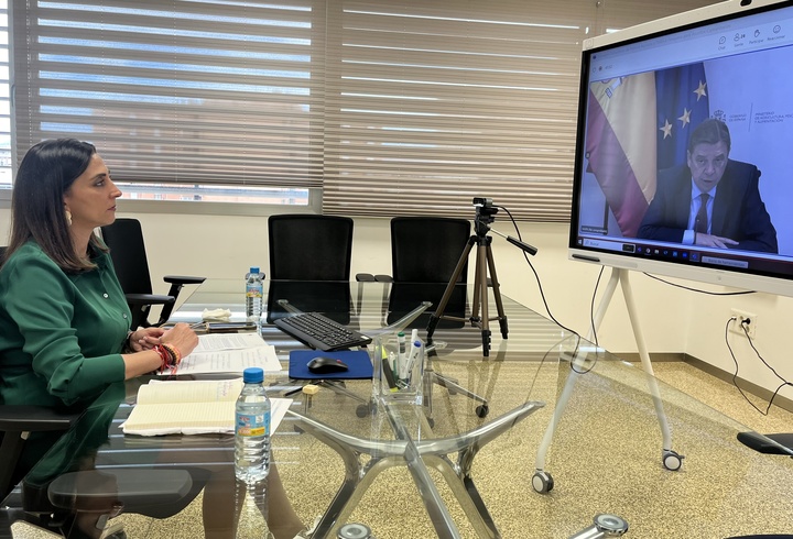 Rubira ofrece al Ministerio que la Región de Murcia participe en el diseño de una 'Estrategia de Alimentación Nacional' "que nos permita trasladar a la Comisión Europea las singularidades y necesidades de todos los territorios"