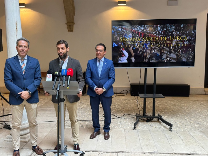 La Región de Murcia y el Ayuntamiento de Lorca impulsan el alcance internacional de la Semana Santa de Lorca con un nuevo video promocional
