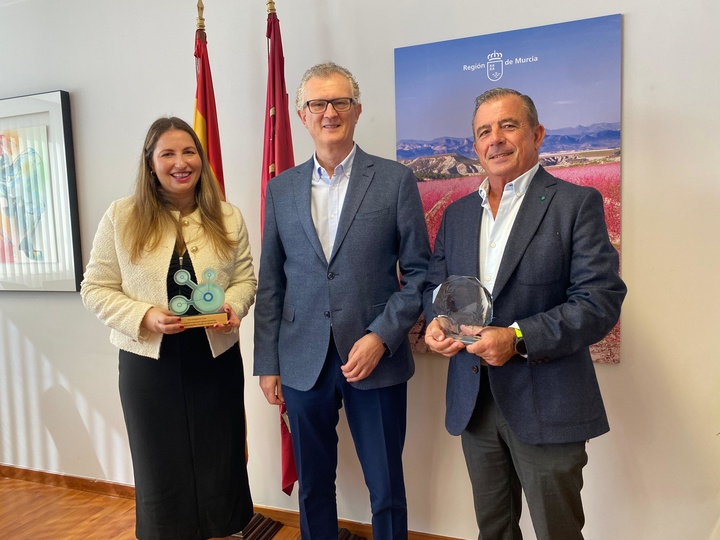 El consejero de Salud recibe a los responsables del hospital HLA La Vega, reconocido como el mejor centro privado de España en Procesos Materno-Infantiles