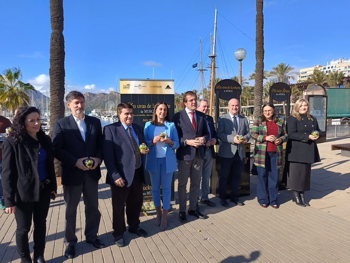 Reparto de uva de mesa