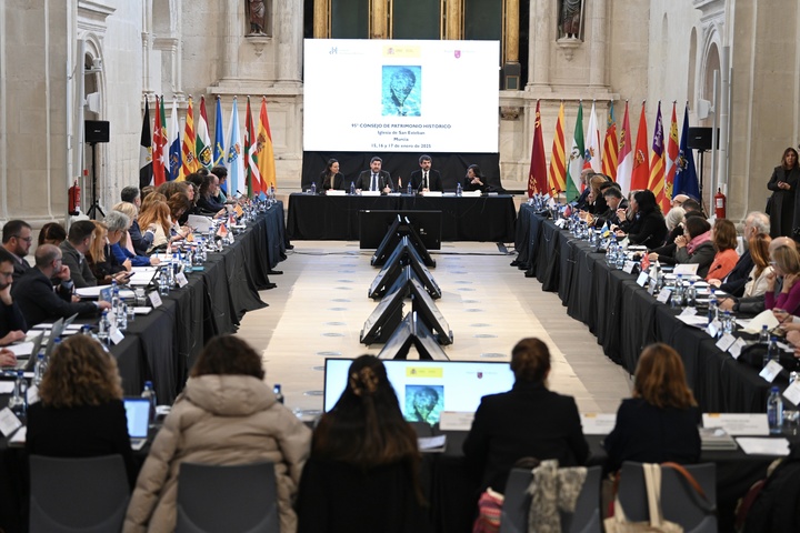 López Miras inaugura en San Esteban el Consejo de Patrimonio Histórico