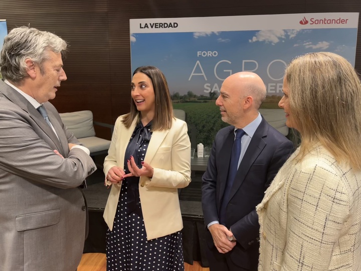 La consejera Sara Rubira en el 'Foro Agro Santander' 