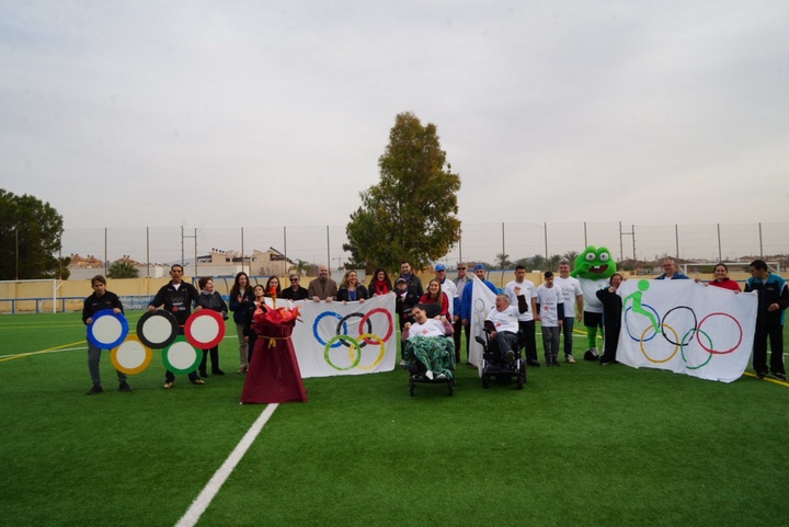 La consejera de Política Social, Familias e Igualdad, Conchita Ruiz, durante la inauguración de las I Olimpiadas Intercentros del IMAS (1)