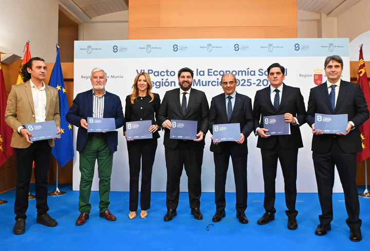 Firma del VI Pacto por la Economía Social de la Región de Murcia 2025-2028 (2)