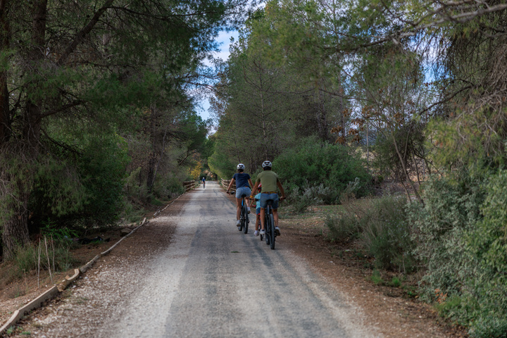 Cicloturismo en las Vías Verdes de la Región