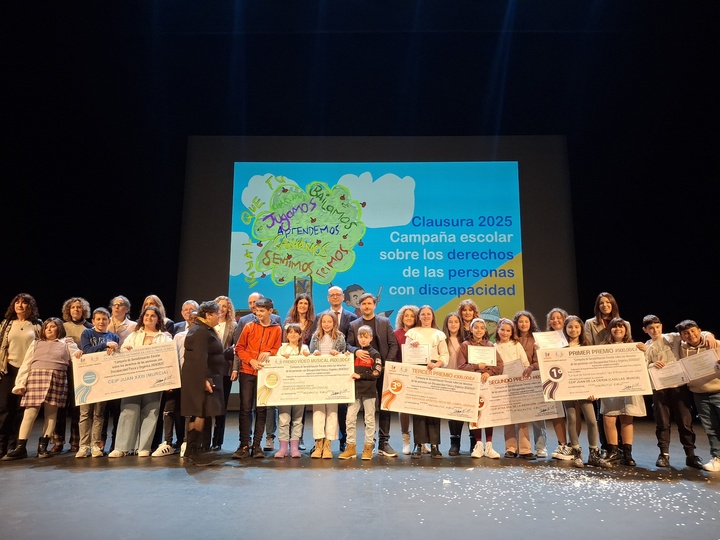 Más de 3.000 escolares de Primaria participan en la campaña de sensibilización escolar sobre los derechos de las personas con discapacidad física y orgánica